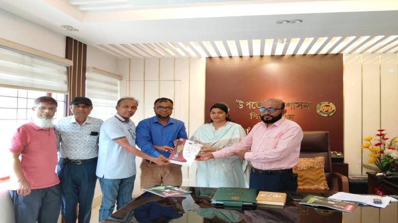 Courtesy Meeting of Journalist Leaders: Positive Discussion on Notundhora Housing Project