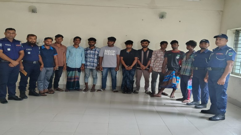 Chitalmari Police Send 10 to Court, Reunite Missing Youth with Family