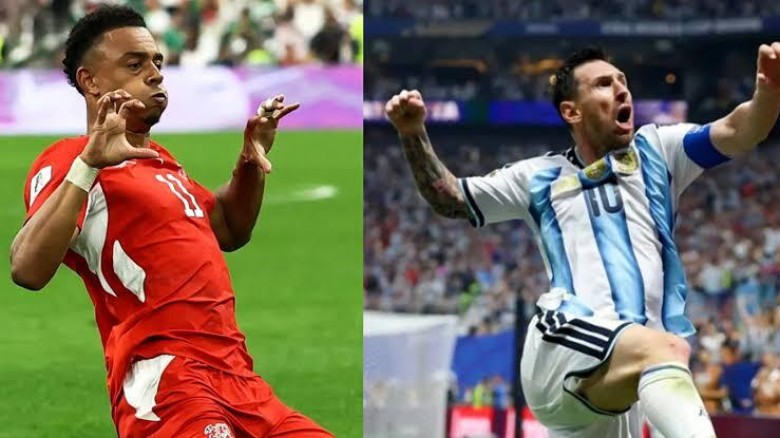 Álvarez and Lautaro Fire Argentina Past Switzerland into Wor