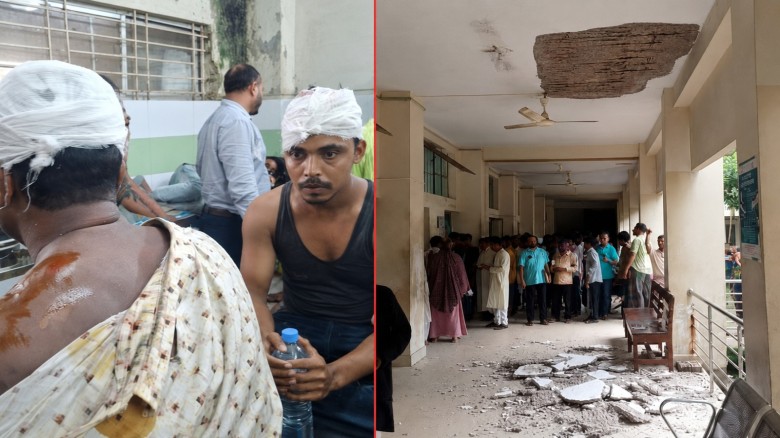 Five Litigants Injured as Plaster Falls from Bagerhat Court 