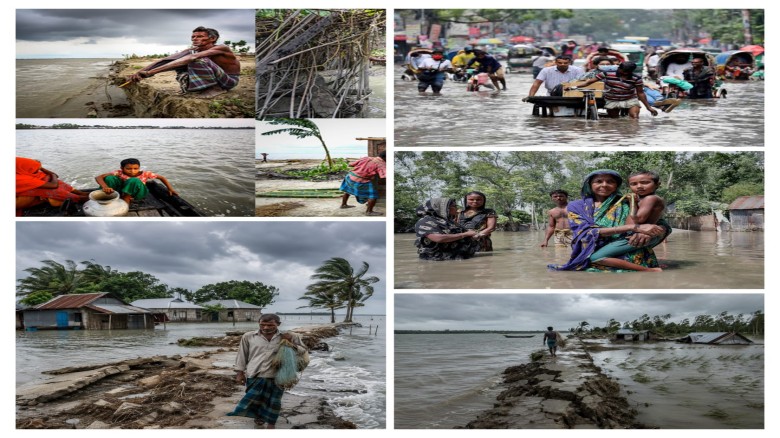 Climate Change Reshaping life alone Bangladesh's Coast