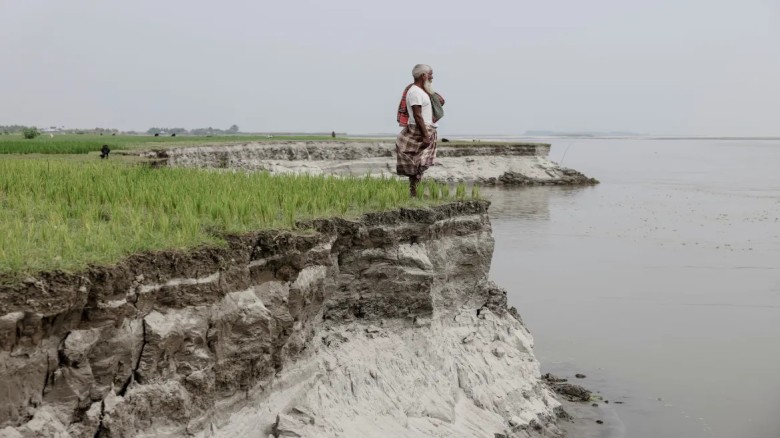River Erosion destroys communities, Displaces  Thousands of Families