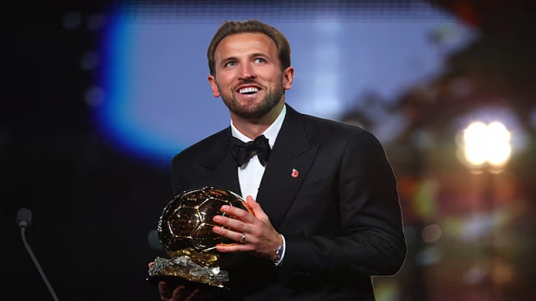 Harry Kane Makes History with Ballon d’Or Win as ‘Sir’ Title